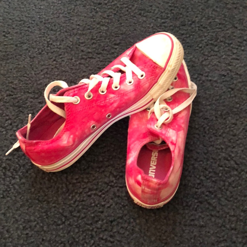 Pink Tye Dye Converse